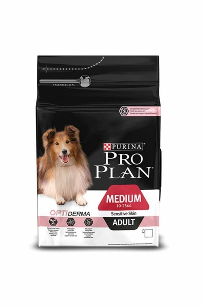 Pro Plan Sensitive Skin Medium Somonlu 3 kg Yetişkin Köpek Maması