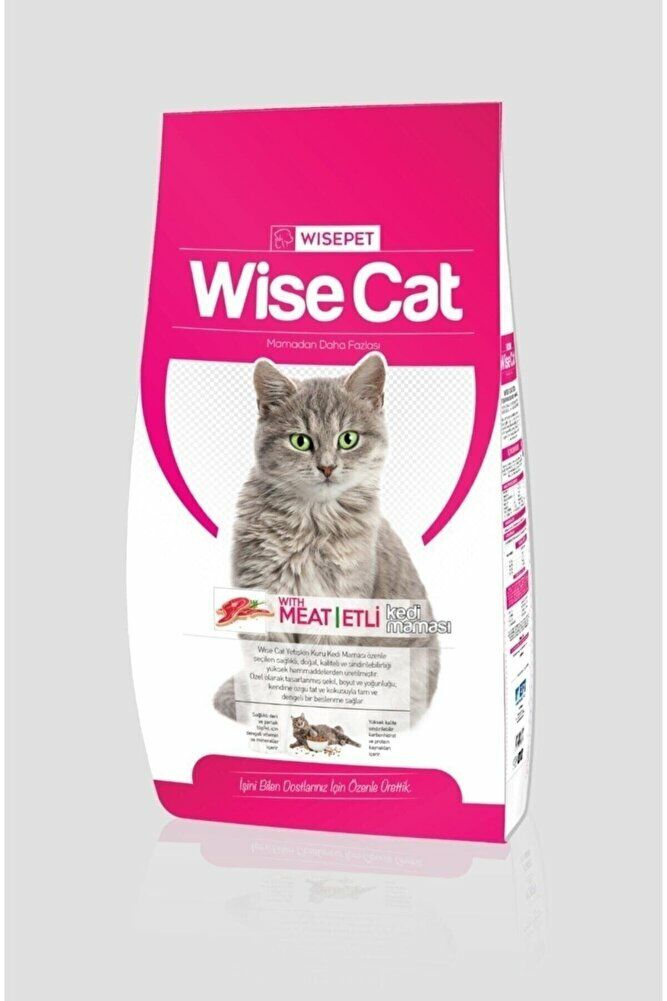 Wise Cat Meat Etli 15 kg Yetişkin Kedi Maması