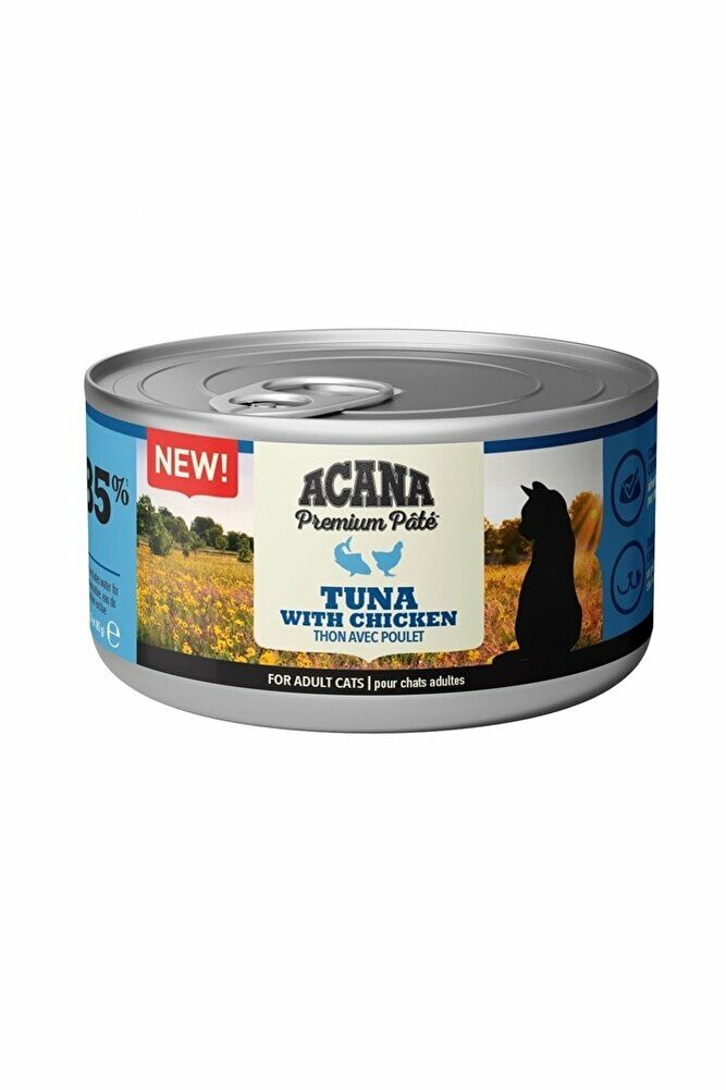 Acana Premium Ezme Tuna Balıklı ve Tavuk Etli 85 gr Yetişkin Konserve Kedi Maması