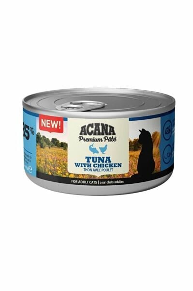Acana Premium Ezme Tuna Balıklı ve Tavuk Etli 85 gr Yetişkin Konserve Kedi Maması