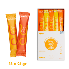 Dr. Kalan Happy Cup Coffee (Safranlı Kahve Karışımı) (18 x 21 g)