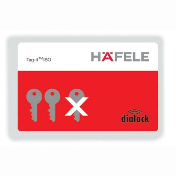 Hafele Programlama kartı, kırmızı silme, TagIT
