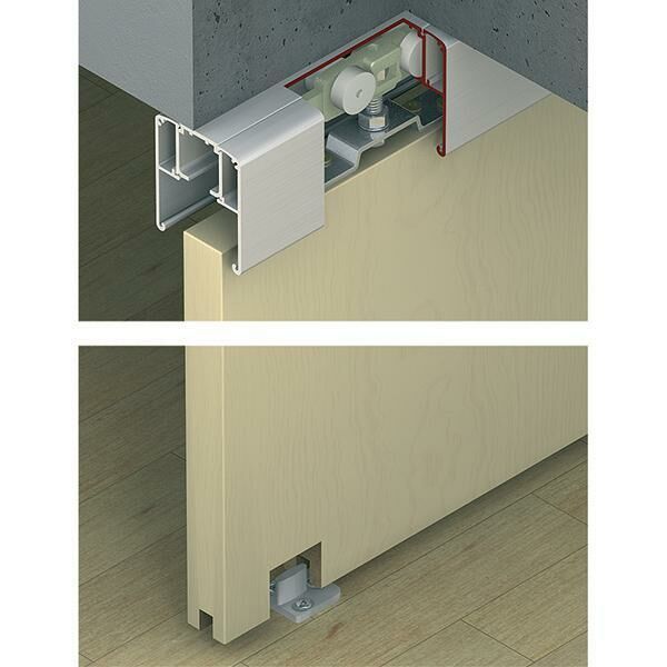 Hafele Slido Üst Taşıyıcı Ray 3000mm