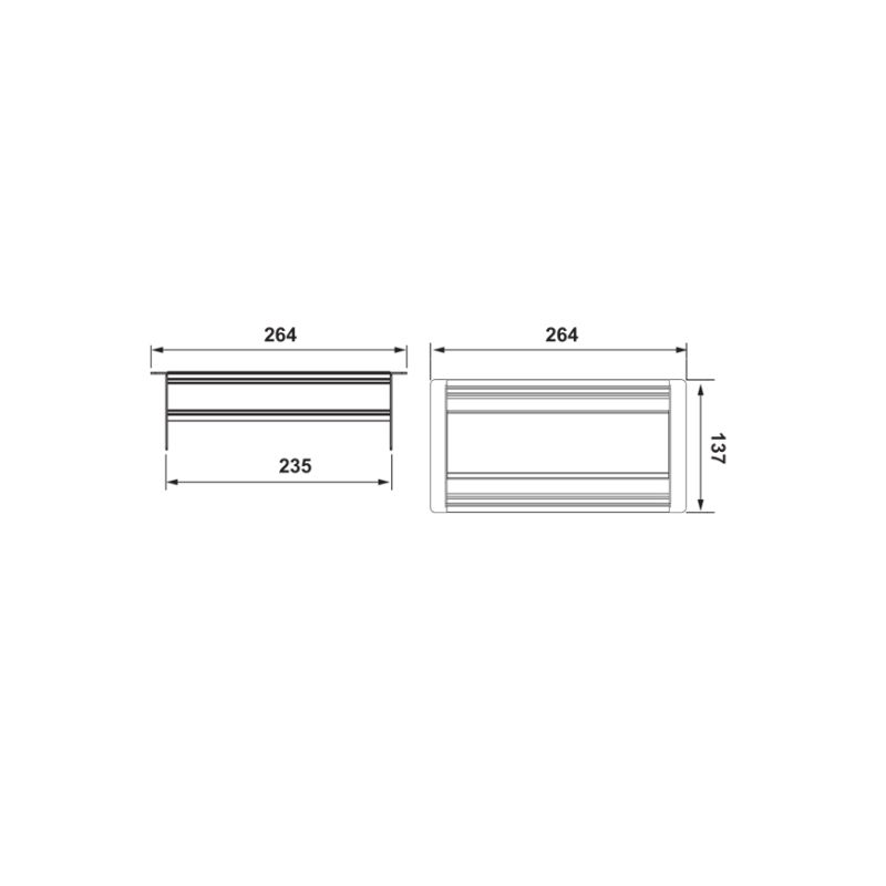 Hafele Goo Dual 2Priz Ups, Cat6, Cat3, Hdmı, Usb Antrasit Renk