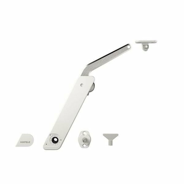 Hafele Free Flap H 1.5 Sağ Yön Makas Seti D, Beyaz Renk