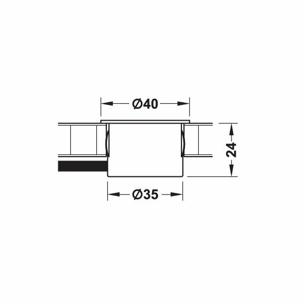 Hafele Usb Şarj İstasyonu 12V Siyah Renk