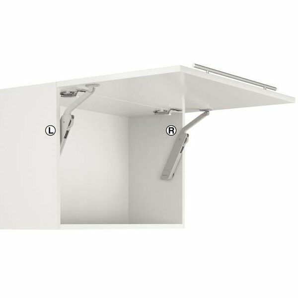 Hafele Free Flap H 1.5 Çift Makas Seti D, Gri Renk