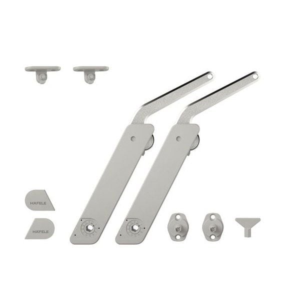 Hafele Free Flap H 1.5 Çift Makas Seti D Gri/Nikel