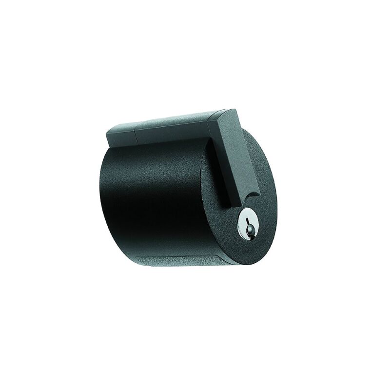 Hafele Forma Topuz Kilit Seti Ahşap Ofis Siyah Renk