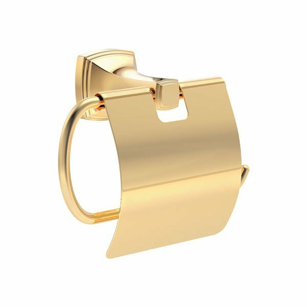 Hafele Tuvalet Kağıtlığı Martin Kapaklı Duvara Monte Parlak Altın Renk