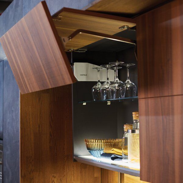 Hafele Free Fold Kalkar Katlanır Makas Seti 84-91cm/10-20kg, Gri Renk