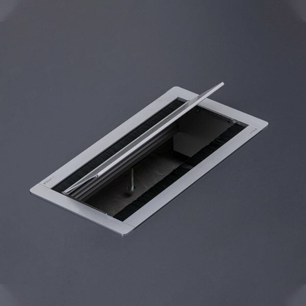 Hafele Kablo Kanalı Exit 100x200mm Antrasit Renk