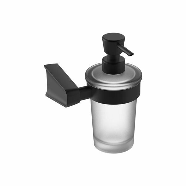 Hafele Sıvı Sabunluk Norm Duvara Monte Mat Siyah Renk