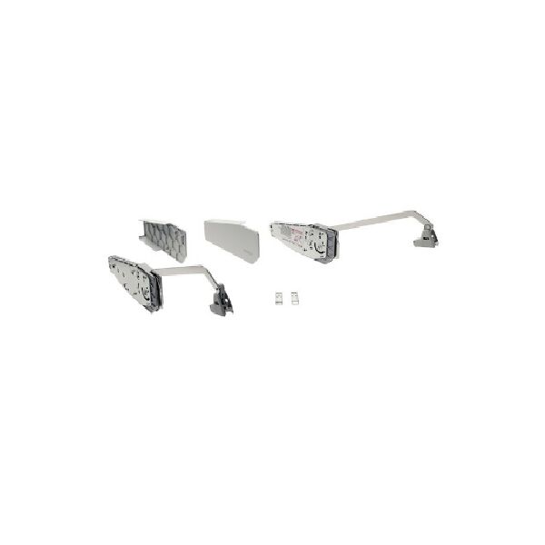 Hafele Free Fold Kalkar Katlanır Makas Seti 84-91cm/7,3-14,6kg, Gri Renk