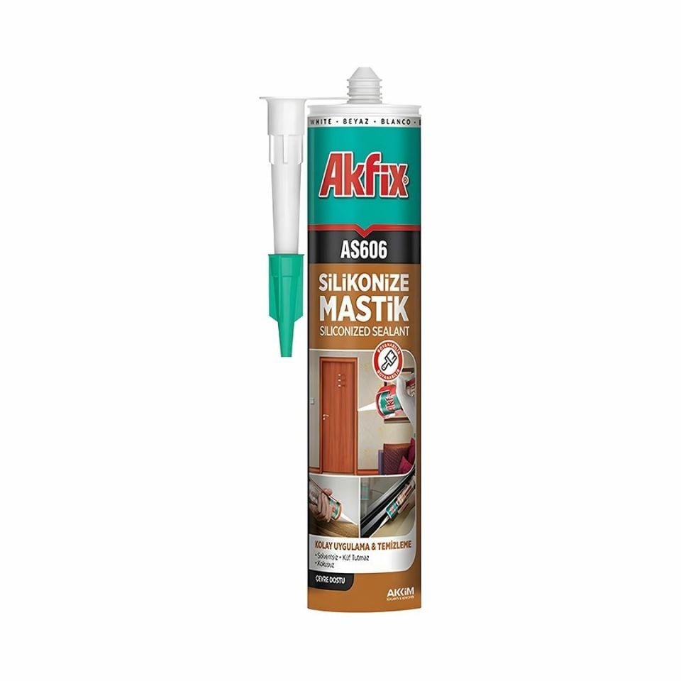 Akfix Beyaz Mastik 500 GR