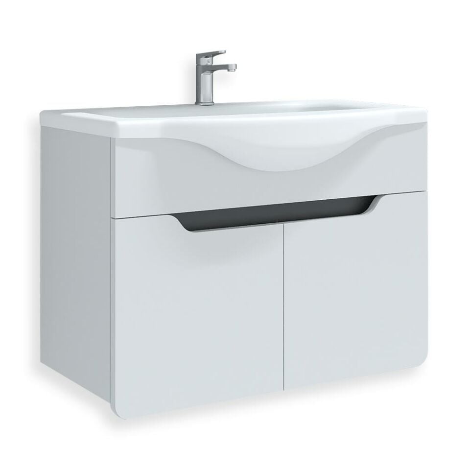 Teta Home Meksika 80 cm Mdf Banyo Lavabolu Alt Dolap