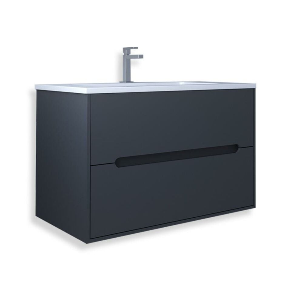 Teta Home Madrid 80 cm Mdf Banyo Lavabolu Alt Dolap
