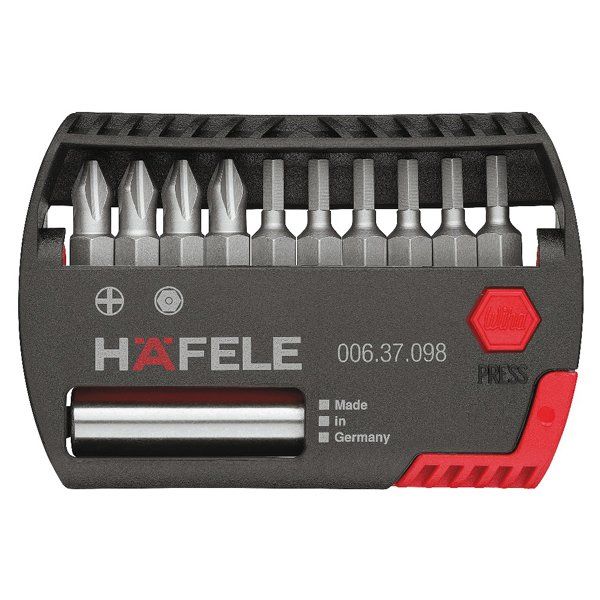 Hafele Bits Uç Kutusu (11 Adet)