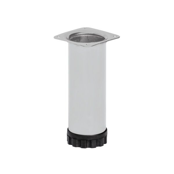 Hafele Mobilya Ayağı Dia 32 Ral9006 100mm Gri Renk