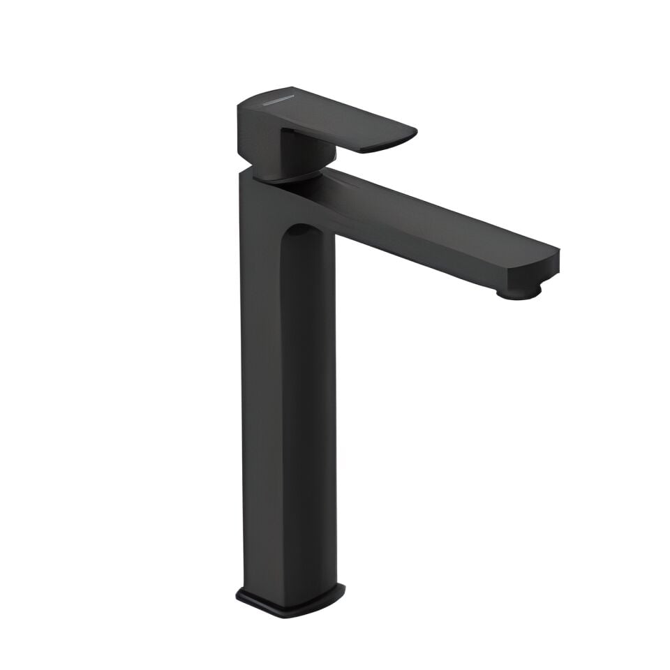 Hafele Yüksek Lavabo Bataryası Solar Mat Siyah