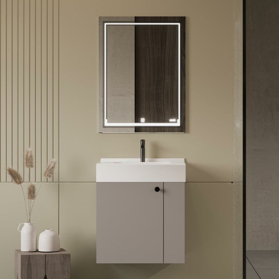 Teta Home Peru 65 cm MDF Banyo Dolabı Seti