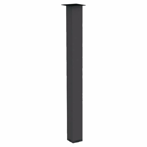 Hafele Masa Ayağı Pandor 60x710mm Mat Siyah Renk