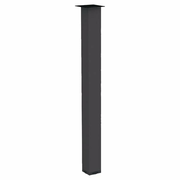 Hafele Masa Ayağı Pandor 60x710mm Mat Siyah Renk