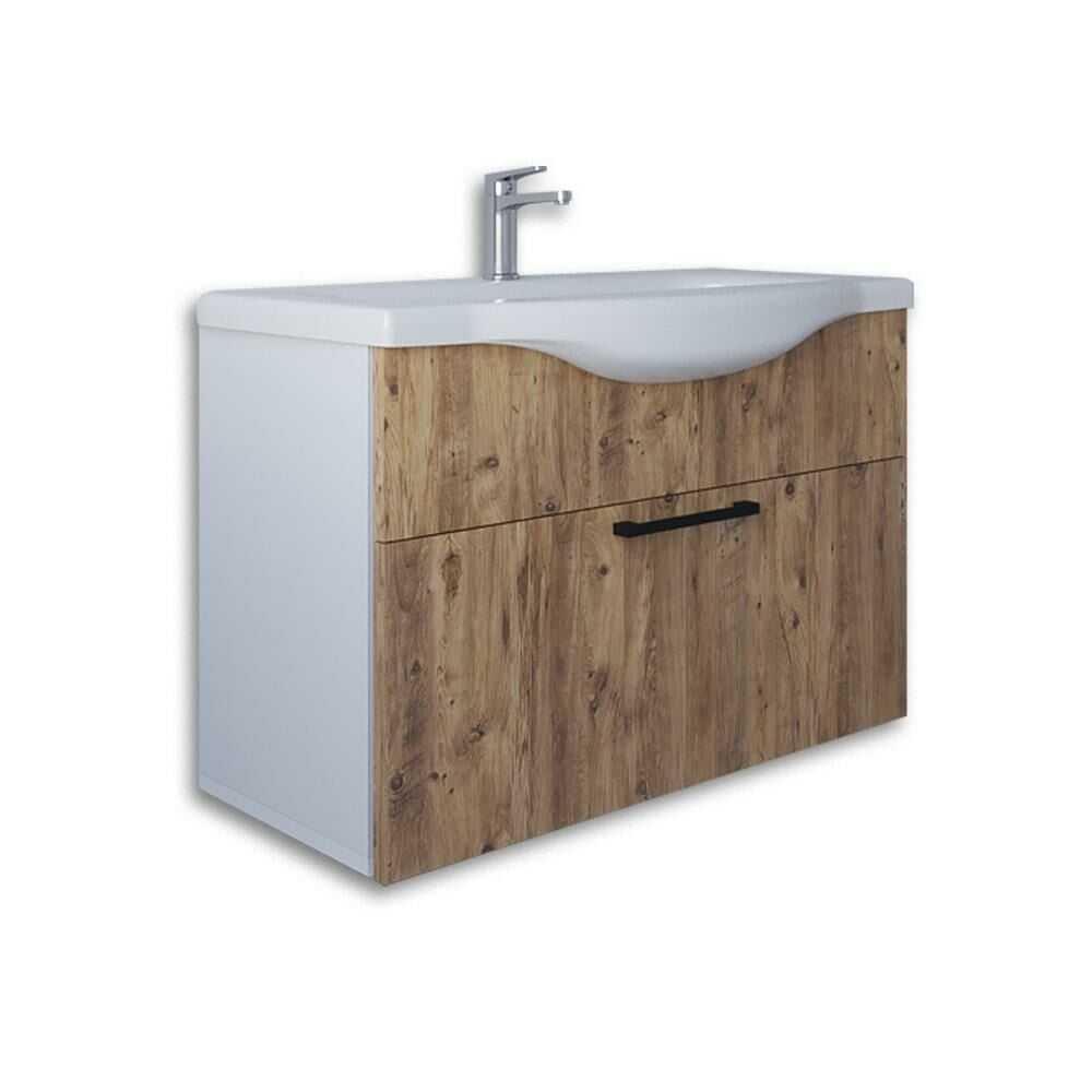 Teta Home Eko 80 cm Mdf Banyo Lavabolu Alt Dolap