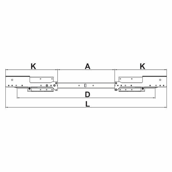 Hafele TABLET01 Açılır masa mek. 770/1070mm