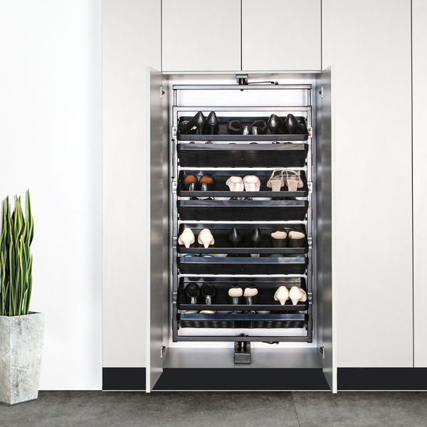 Hafele Ayakkabılık 12 Katlı Magic III 1920-2120mm Beyaz