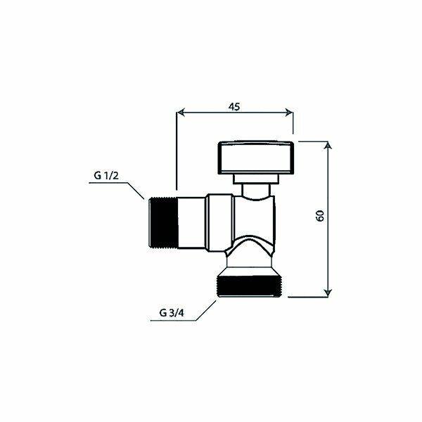 Hafele Mini Çamaşır Musluğu (Rozet Dahil)