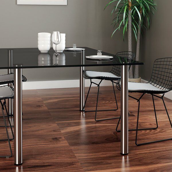 Hafele Sehpa Ayağı Otto Ahşap 60x410mm Mat Siyah Renk