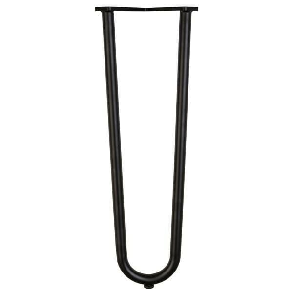 Hafele Neri Ahşap İçin Sehpa Ayağı 410mm, Siyah Renk