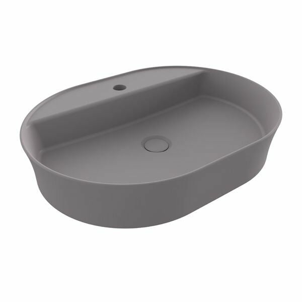 Hafele Banyo Lavabosu Bonita OB 600x450mm Mat Gri Renk