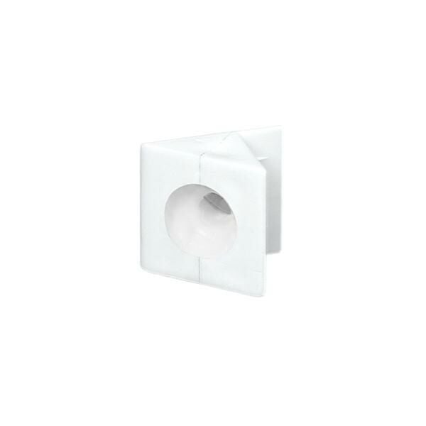 Hafele Arka Panel Tutucu Vidasız, Beyaz Renk