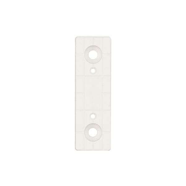 Hafele Baza Pabucu 53x11x6mm, Beyaz