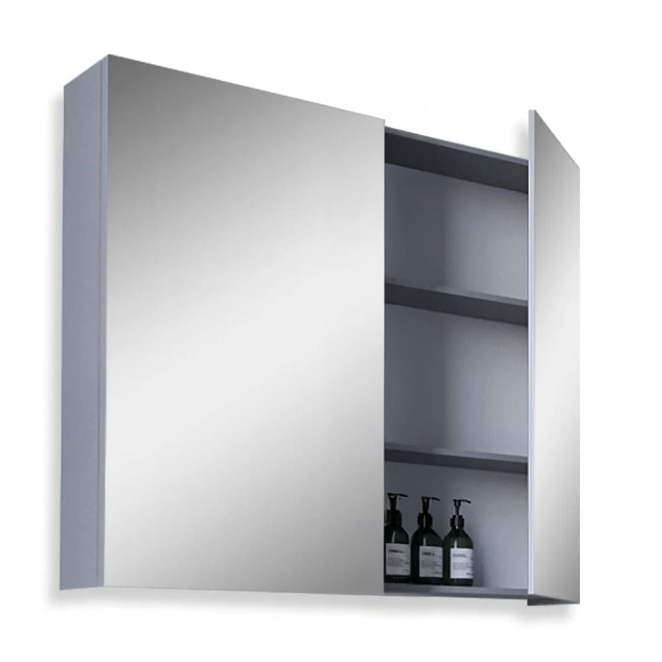 Teta Home Madrid 65CM Mdf Banyo Aynalı Üst Dolap