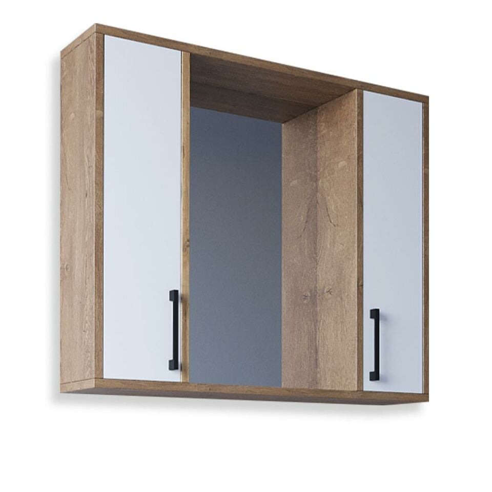 Teta Home Lizbon 80 Cm Mdf Banyo Üst Dolabı