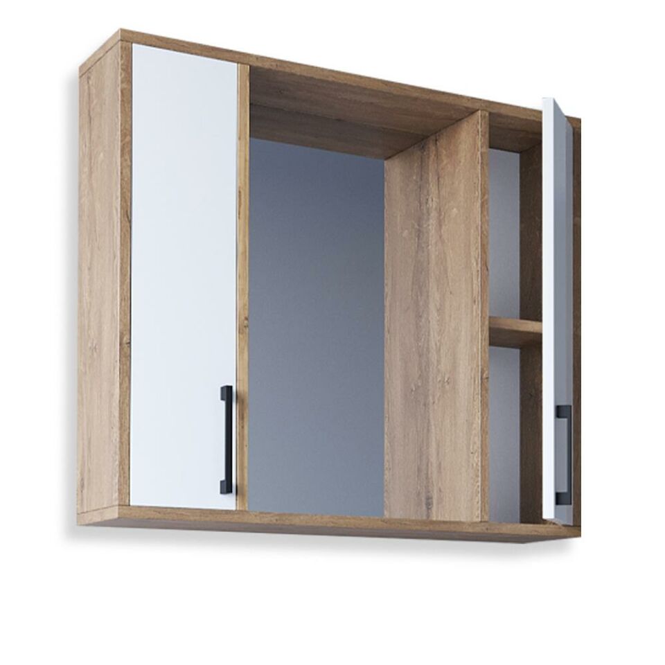 Teta Home Lizbon 80 Cm Mdf Banyo Üst Dolabı