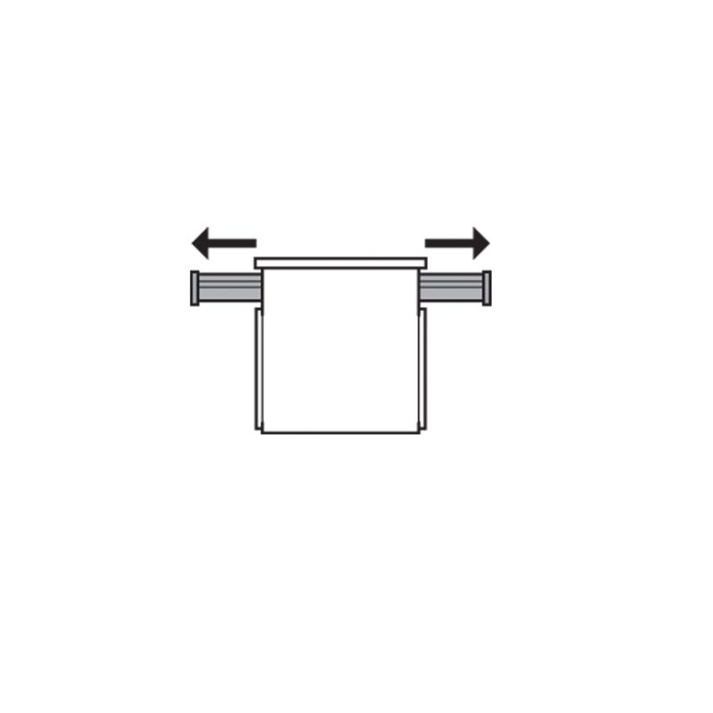 Hafele Bilyalı Ray Tam Açılım 10Kg 17/310mm Galvaniz