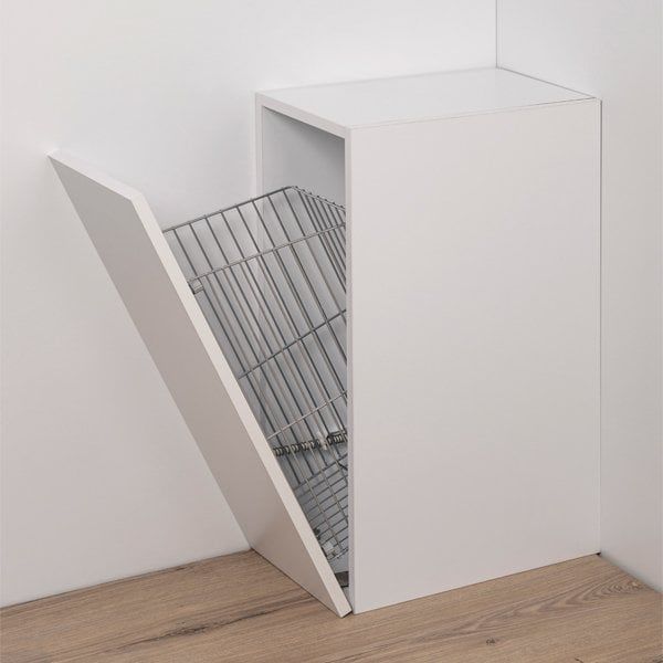 Hafele Çamaşır Sepeti Boxy 430cm Parlak Krom Renk