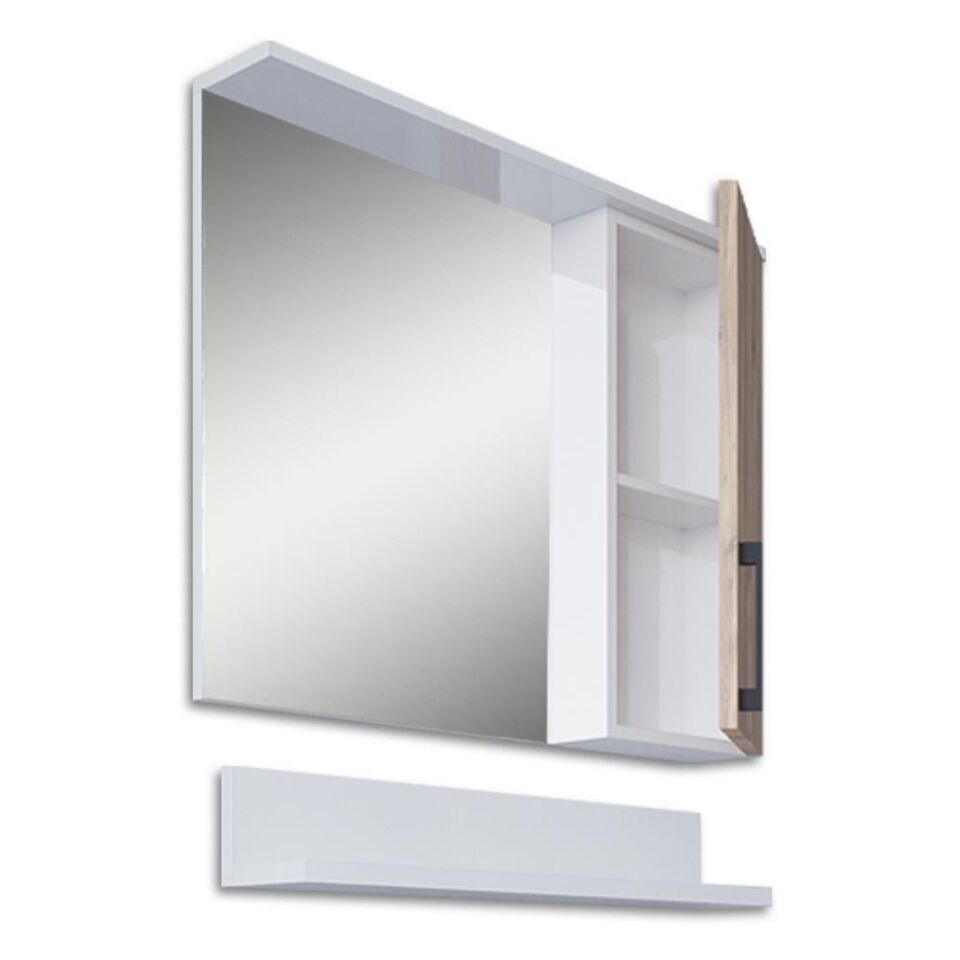 Teta Home Eko 65 Cm Mdf Banyo Aynalı Üst Dolap