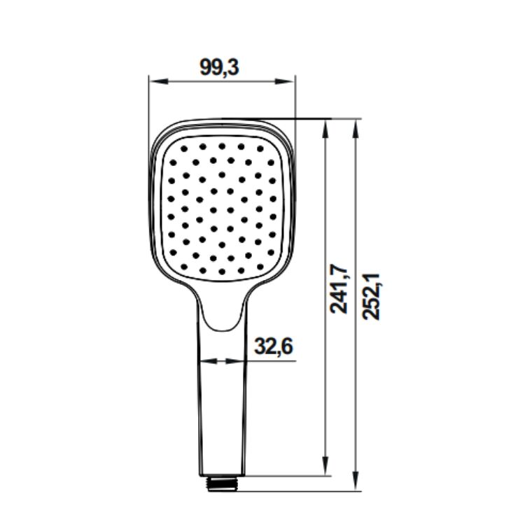 Hafele El Duşu Fluxo Parlak Rose