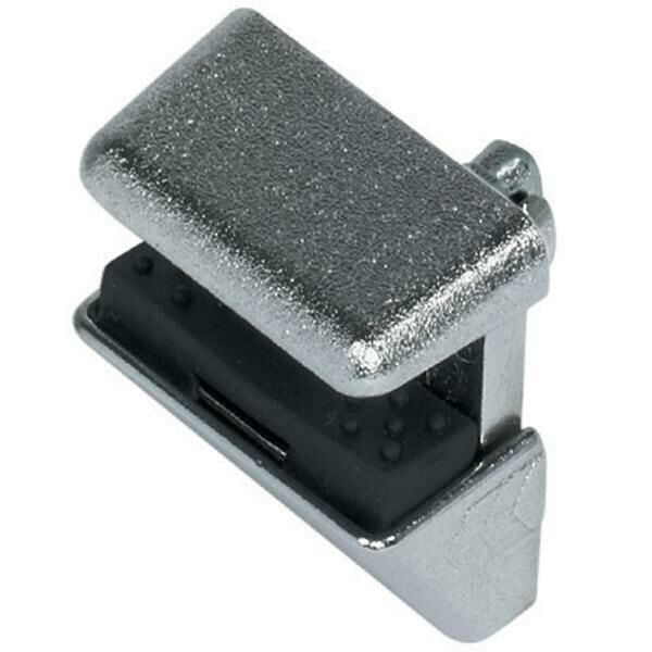 Hafele Cam Raf Pimi Kilitli 5mm (20 Adet), Nikel