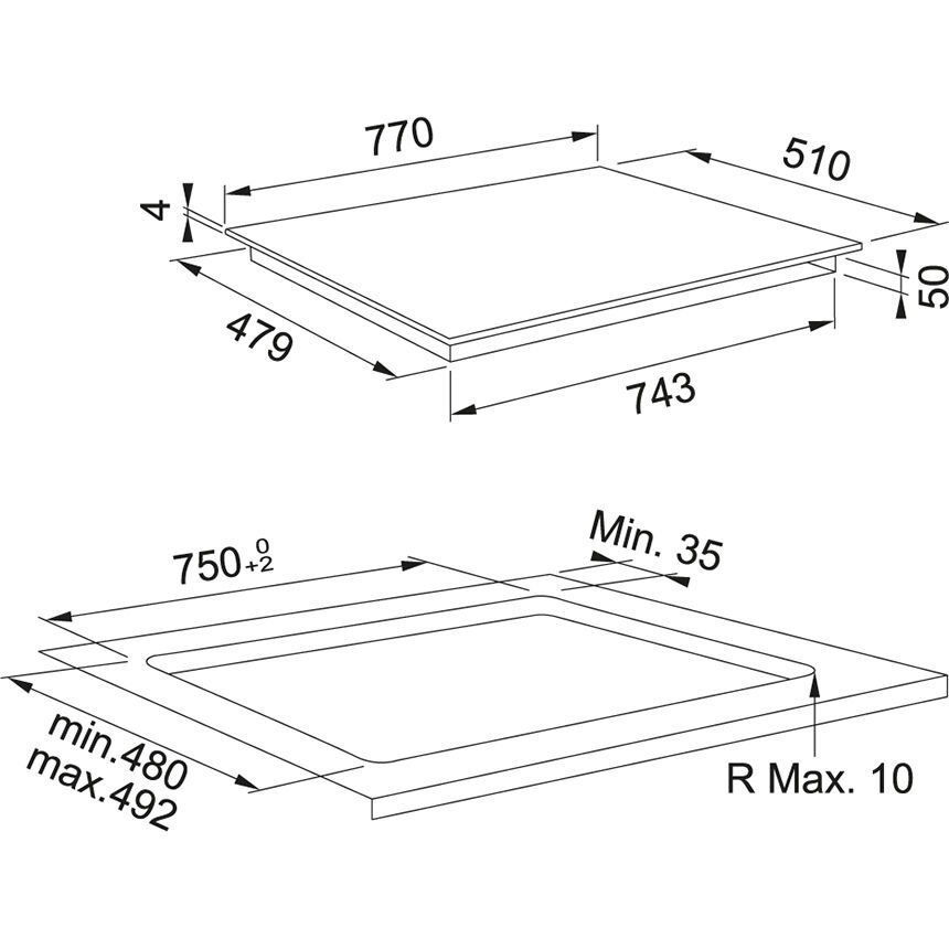 Franke FBI 5322 6R/500 FSM 804 I B BK Siyah İndüksiyonlu Ocak