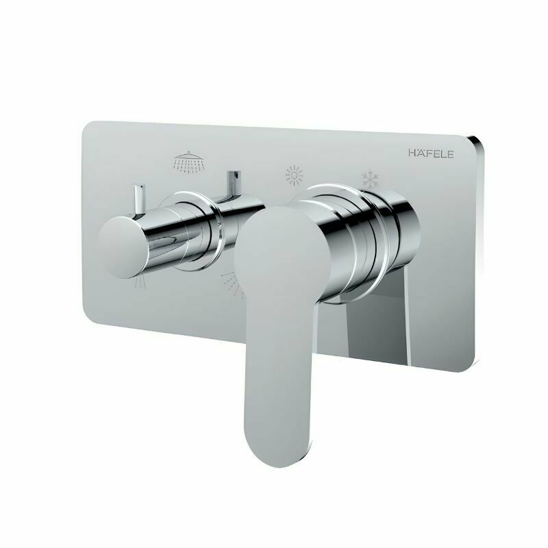 Hafele Sıva Üstü Grubu Fluxo Trio Parlak Krom