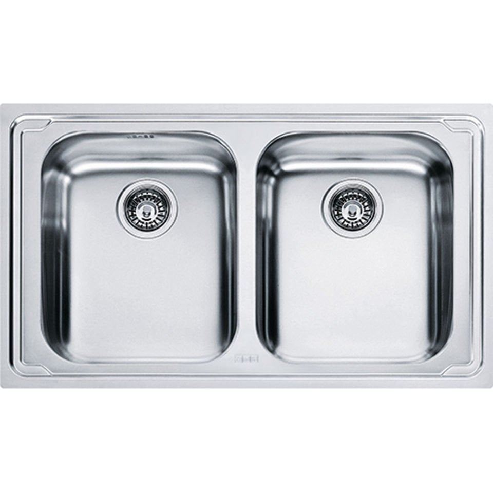 Franke Logica Line Llx 620 İki Gözlü Çelik Evye