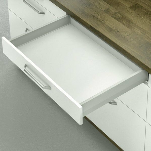 Hafele Çekmece Seti Bordürsüz 35'lik Vidalı Parlak Krom