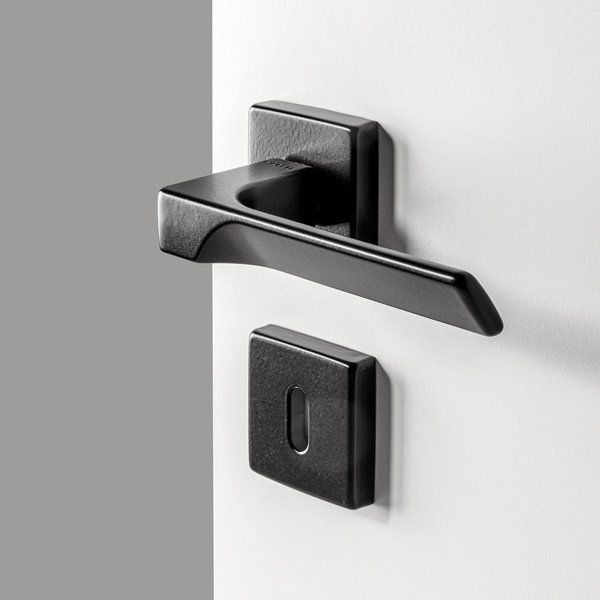 Hafele Kapı Kolu Seti İstanbul Barelli Mat Siyah