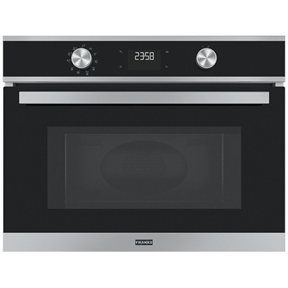 Franke Smart FSM 45 MW XS Inox + Nero Fırın
